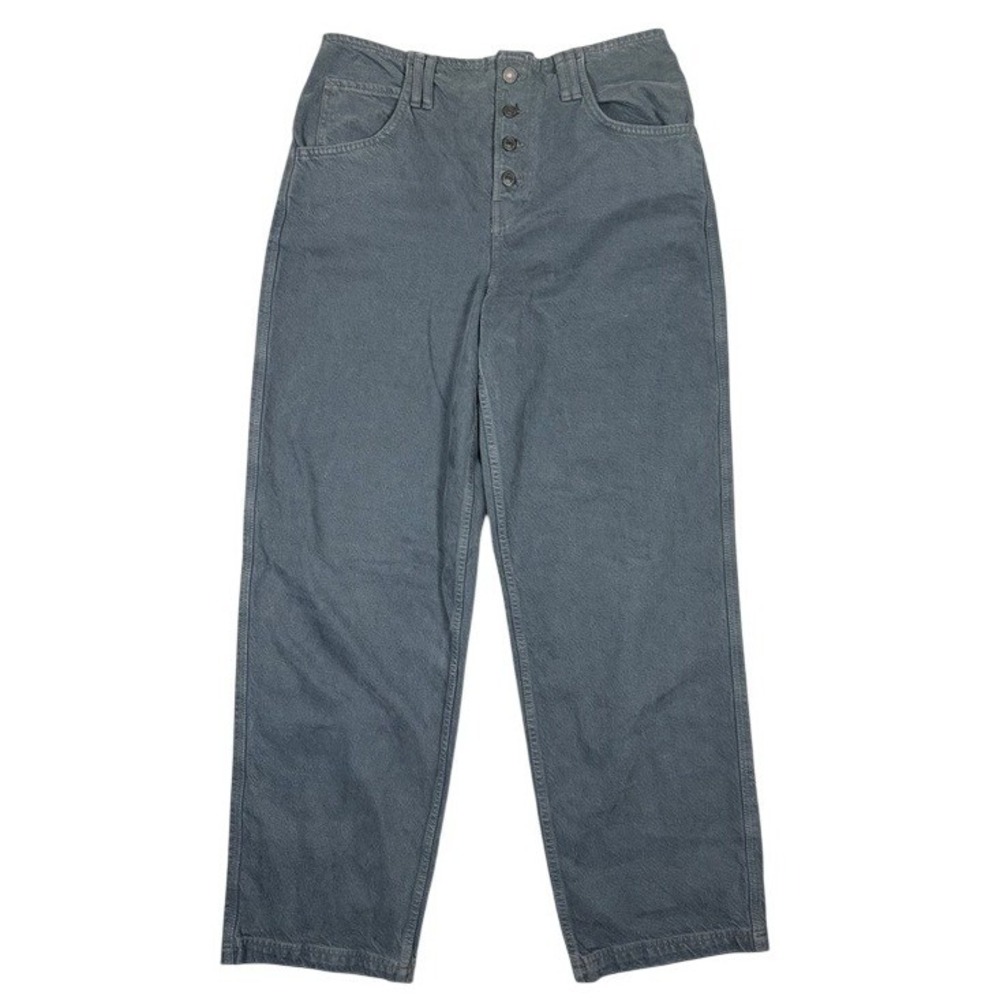 We‎ The Free Maryel Mid Rise Relaxed Boyfriend Fit Jeans Dark Wash 34x29